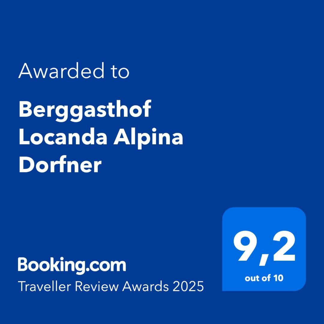 Berggasthof Locanda Alpina Dorfner 몬타냐 외부 사진